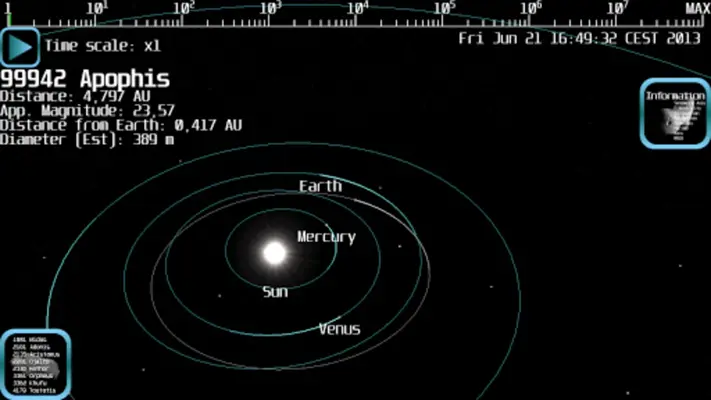 Asteroid Watch Lite android App screenshot 5